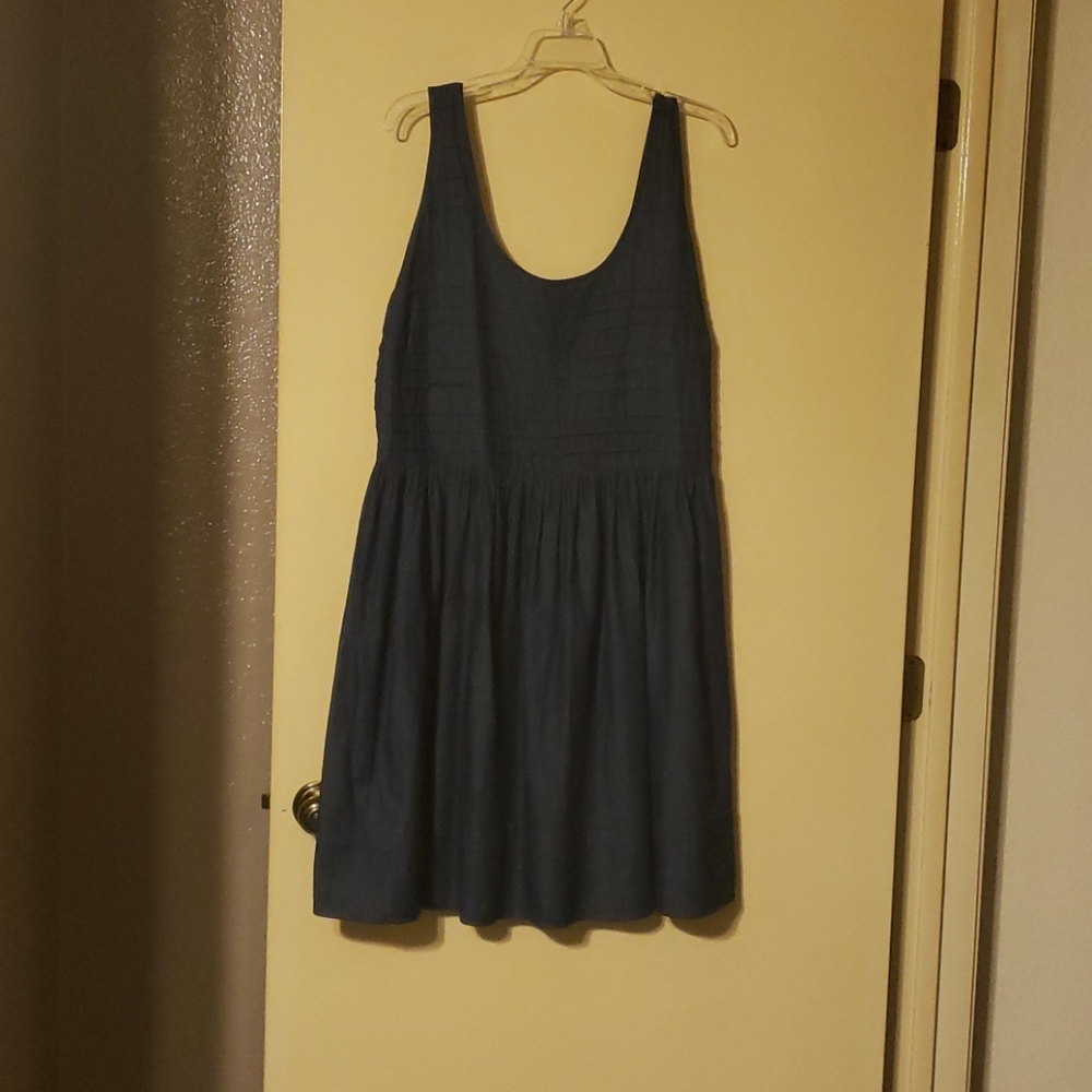Chambray summer dress